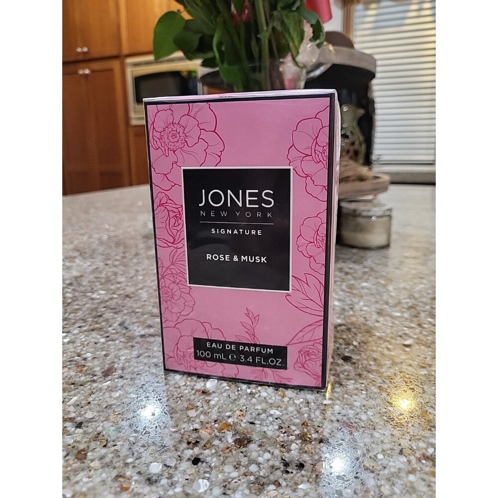 Jones New York  Rose & Musk EDP 3.4 oz Perfume for Women New Factory Sealed